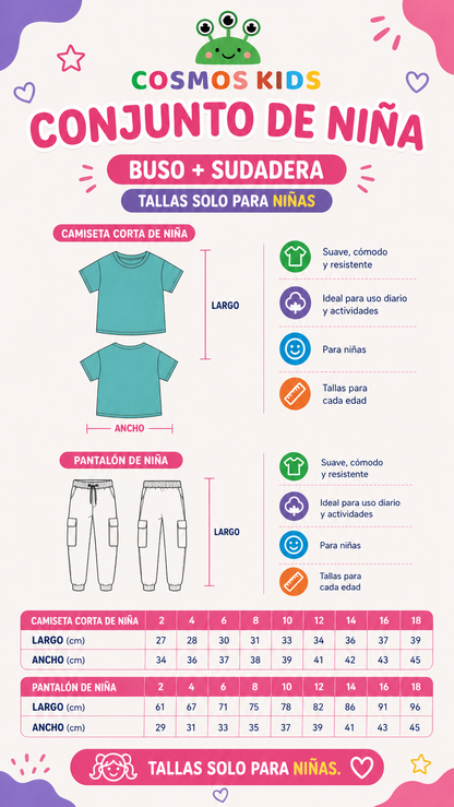 Conjunto Girls Angeles