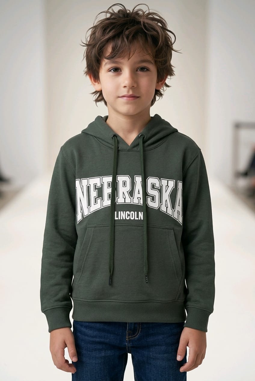 Buso Niño Con Capucha.