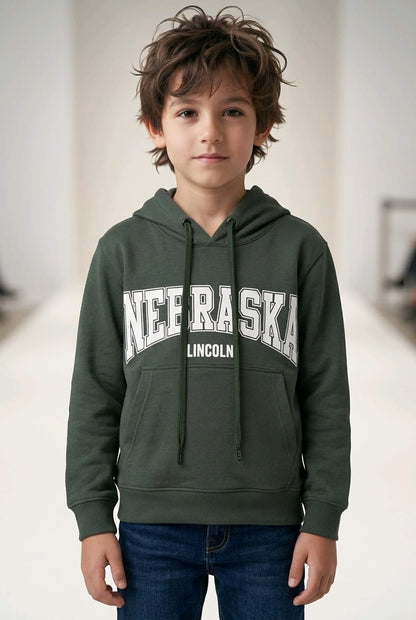 Buso Niño Con Capucha.