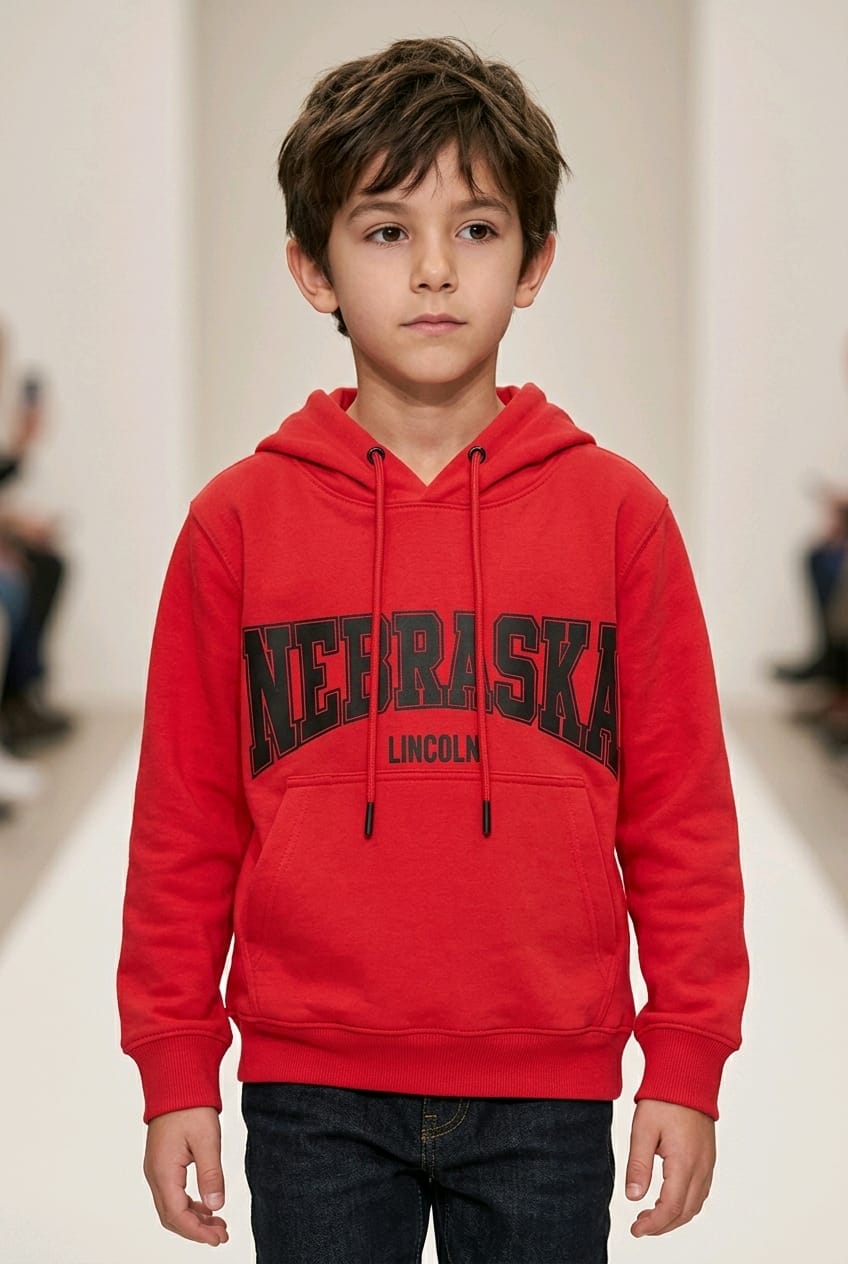 Buso Niño Con Capucha.