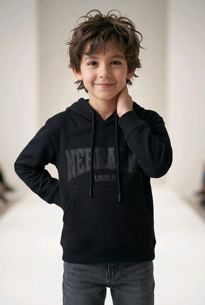 Buso Niño Con Capucha.